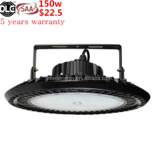 shenzhen Factory cheap Price 100w 150w 200w 240w adjust bracket UFO LED High Bay Light 130lm/w fixtures for projector warehouse